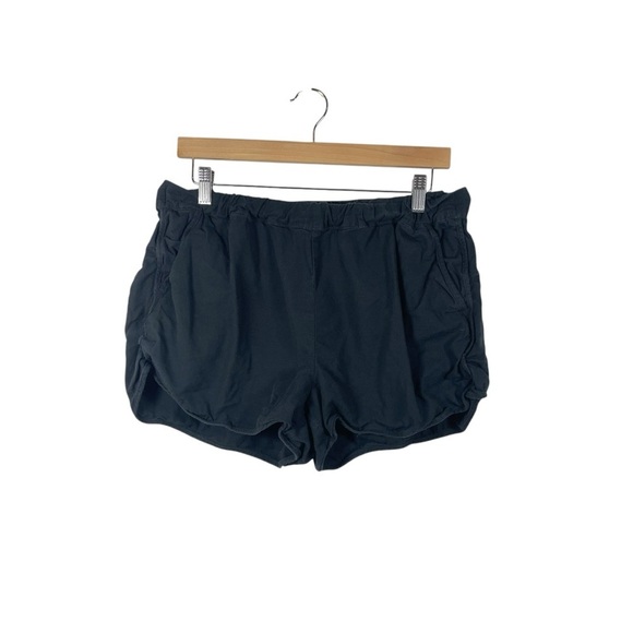 Madewell Women’s High Rise Pull On Shorts in Black Size L - Picture 8 of 14